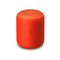 Altoparlante Casse Mini Bluetooth Sostegnoble Stereo Speaker K02 per Sony Xperia XA3 Ultra Rosso