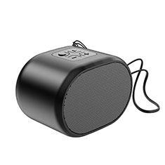 Altoparlante Casse Mini Bluetooth Sostegnoble Stereo Speaker K06 per Accessories Da Cellulare Tappi Antipolvere Nero