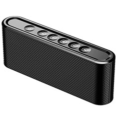 Altoparlante Casse Mini Bluetooth Sostegnoble Stereo Speaker K07 per Accessories Da Cellulare Tappi Antipolvere Nero