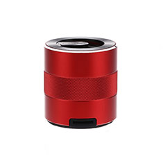 Altoparlante Casse Mini Bluetooth Sostegnoble Stereo Speaker K09 per Vivo Y53s t2 Rosso