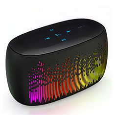 Altoparlante Casse Mini Bluetooth Sostegnoble Stereo Speaker S06 per Vivo Y53s t2 Nero