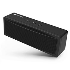 Altoparlante Casse Mini Bluetooth Sostegnoble Stereo Speaker S19 per Sharp Aquos wish3 Nero