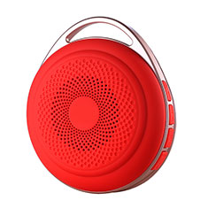 Altoparlante Casse Mini Bluetooth Sostegnoble Stereo Speaker S20 per Handy Zubehoer Kfz Ladekabel Rosso