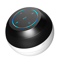 Altoparlante Casse Mini Bluetooth Sostegnoble Stereo Speaker S22 per Accessories Da Cellulare Tappi Antipolvere Nero