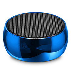 Altoparlante Casse Mini Bluetooth Sostegnoble Stereo Speaker S25 per Huawei Honor X9a 5G Blu