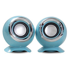 Altoparlante Casse Mini Sostegnoble Stereo Speaker per Sharp Aquos R6 Cielo Blu