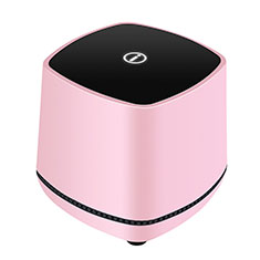 Altoparlante Casse Mini Sostegnoble Stereo Speaker W06 per Vivo iQOO Neo6 SE 5G Rosa