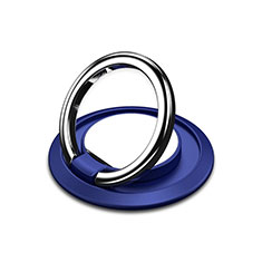 Anello Supporto Magnetico Sostegno Cellulari Universale H10 per Vivo Y35m 5G Blu