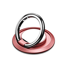 Anello Supporto Magnetico Sostegno Cellulari Universale H10 per Xiaomi Poco M5 4G Oro Rosa
