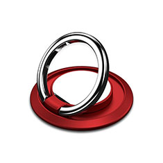 Anello Supporto Magnetico Sostegno Cellulari Universale H10 per Samsung Galaxy M11 Rosso