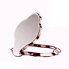 Anello Supporto Magnetico Sostegno Cellulari Universale H11 per Vivo Y02 Oro Rosa