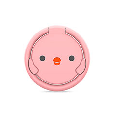 Anello Supporto Magnetico Sostegno Cellulari Universale H18 per Xiaomi Mi 13 Ultra 5G Rosa