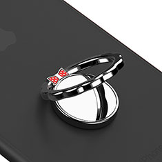 Anello Supporto Magnetico Sostegno Cellulari Universale S11 per Sony Xperia Ace Nero