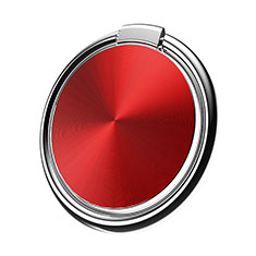 Anello Supporto Magnetico Sostegno Cellulari Universale Z01 Rosso