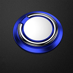 Anello Supporto Magnetico Sostegno Cellulari Universale Z04 per Samsung Galaxy On7 Blu