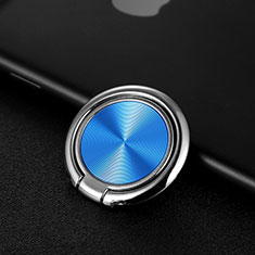 Anello Supporto Magnetico Sostegno Cellulari Universale Z11 per Xiaomi Mi 13 Ultra 5G Blu