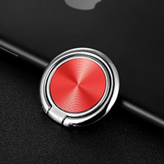 Anello Supporto Magnetico Sostegno Cellulari Universale Z11 per Samsung Galaxy S20 FE 4G Rosso