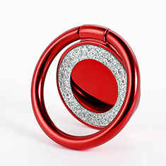 Anello Supporto Magnetico Sostegno Cellulari Universale Z15 per Sony Xperia L1 Rosso