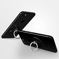 Anello Supporto Sostegno Cellulari Universale R02 per Xiaomi Poco X4 Pro 5G Nero