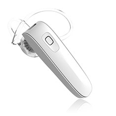 Auricolare Bluetooth Cuffia Stereo Senza Fili Sport Corsa H47 per Samsung Galaxy S6 Bianco