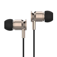 Auricolari Cuffia In Ear Stereo Universali Sport Corsa H14 per Apple iPhone 8 Plus Oro