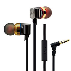 Auricolari Cuffie In Ear Stereo Universali Sport Corsa H02 per Apple iPhone 8 Plus Oro