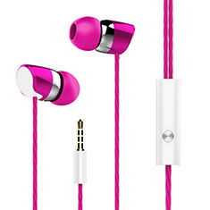 Auricolari Cuffie In Ear Stereo Universali Sport Corsa H16 per Xiaomi Poco F3 5G Rosa Caldo