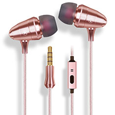 Auricolari Cuffie In Ear Stereo Universali Sport Corsa H35 per Handy Zubehoer Mini Lautsprecher Oro Rosa