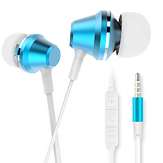 Auricolari Cuffie In Ear Stereo Universali Sport Corsa H37 per Apple iPhone 8 Plus Blu