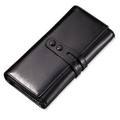 Borsetta Pochette Custodia In Pelle Universale H14 per Realme GT2 Pro 5G Nero