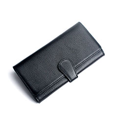 Borsetta Pochette Custodia In Pelle Universale K02 per Oppo A57e Nero