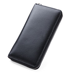 Borsetta Pochette Custodia In Pelle Universale K05 per Xiaomi Mi 11i 5G Nero