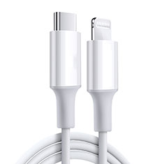 Cavo da USB a Cavetto Ricarica Carica C02 per Apple iPad Mini 4 Bianco
