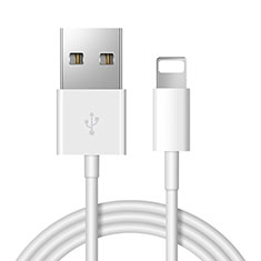 Cavo da USB a Cavetto Ricarica Carica D12 per Apple iPad 10.2 (2020) Bianco