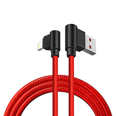 Cavo da USB a Cavetto Ricarica Carica D15 per Apple iPad New Air (2019) Rosso