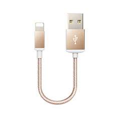 Cavo da USB a Cavetto Ricarica Carica D18 per Apple iPhone 14 Oro
