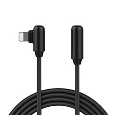 Cavo da USB a Cavetto Ricarica Carica D22 per Apple iPad Mini Nero