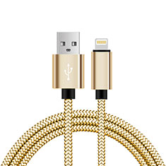 Cavo da USB a Cavetto Ricarica Carica L07 per Apple iPad Mini 5 (2019) Oro