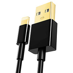 Cavo da USB a Cavetto Ricarica Carica L12 per Apple iPad Mini 3 Nero