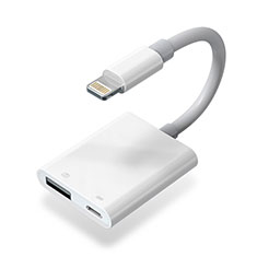 Cavo Lightning a USB OTG H01 per Apple iPad 4 Bianco