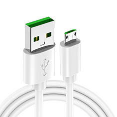Cavo Micro USB Android Universale A17 per Handy Zubehoer Kfz Ladekabel Bianco