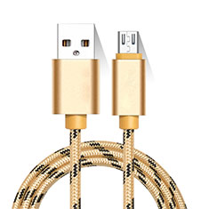 Cavo Micro USB Android Universale M01 per Accessoires Telephone Stylets Oro