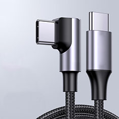 Cavo Type-C USB-C a Type-C USB-C 60W H01 per Apple iPad Pro 12.9 (2021) Grigio Scuro