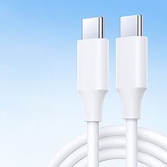 Cavo Type-C USB-C a Type-C USB-C 60W H04 per Apple iPhone 15 Bianco