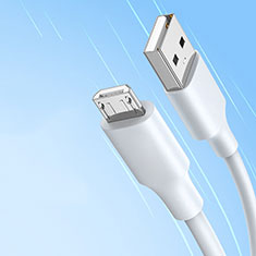 Cavo USB 2.0 Android Universale 2A H03 Bianco