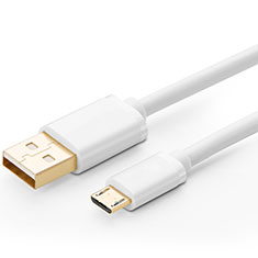 Cavo USB 2.0 Android Universale A01 per Google Pixel 6a 5G Bianco