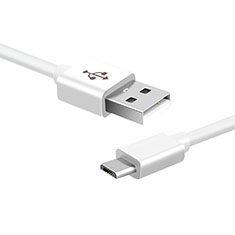Cavo USB 2.0 Android Universale A02 per Huawei Mate 40 Pro 5G Bianco