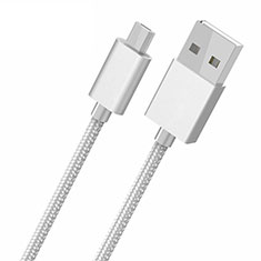 Cavo USB 2.0 Android Universale A05 per Huawei Mate 40 Pro 5G Bianco