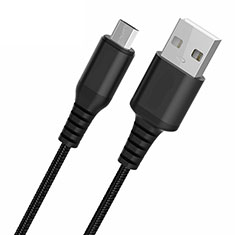 Cavo USB 2.0 Android Universale A06 per Samsung Galaxy J3 Pro Nero