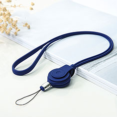 Cordino da Polso Laccetto da Polso Cinghia Cordino Mano K05 per Accessories Da Cellulare Cavi Blu